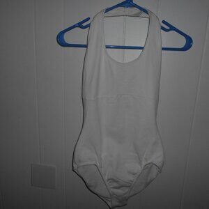 White Bloch Leotard-  Large Adult-NWTag